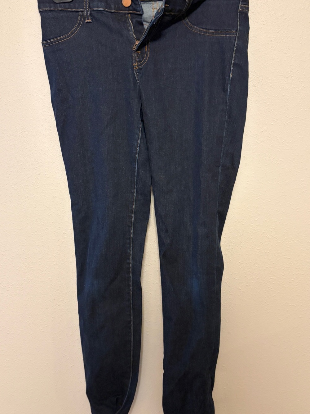 J Brand Dark Indigo Skinny Stretch Jeans
